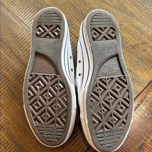 Converse Women's All Star Lift High Top Platform Shoes White -size 8.5 - Picture 6 of 6